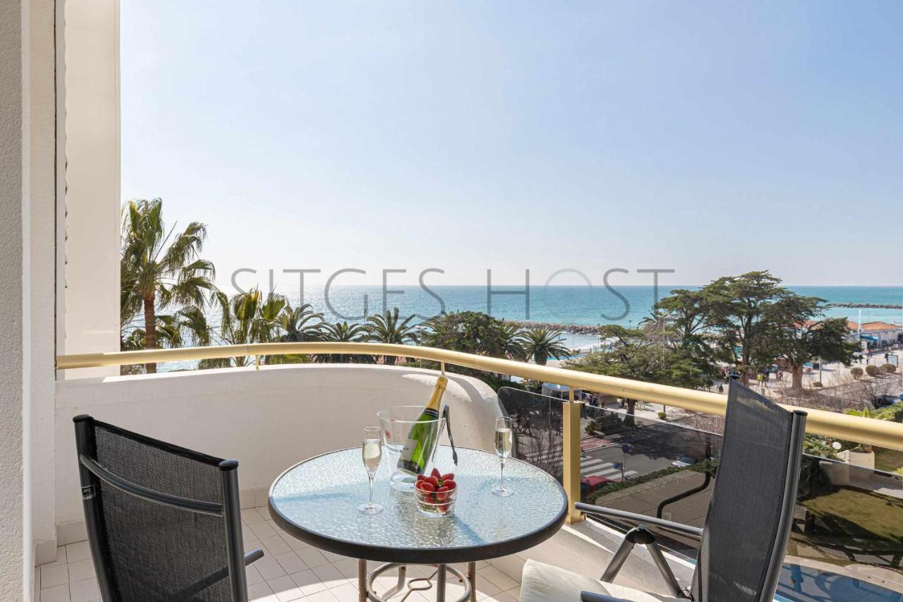 Appartamento Sitges Arena Dos Piscinas Frente Al Mar Esterno foto