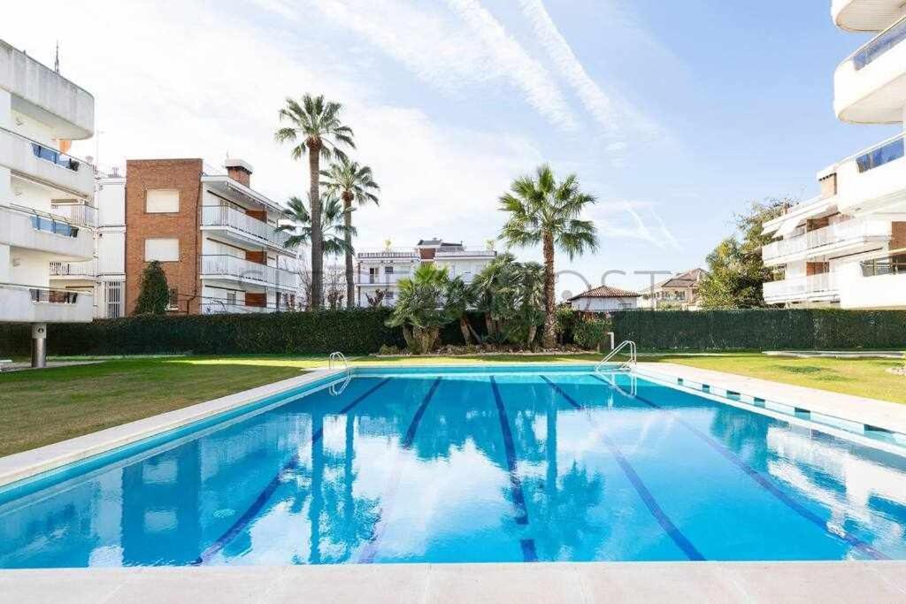 Appartamento Sitges Arena Dos Piscinas Frente Al Mar Esterno foto