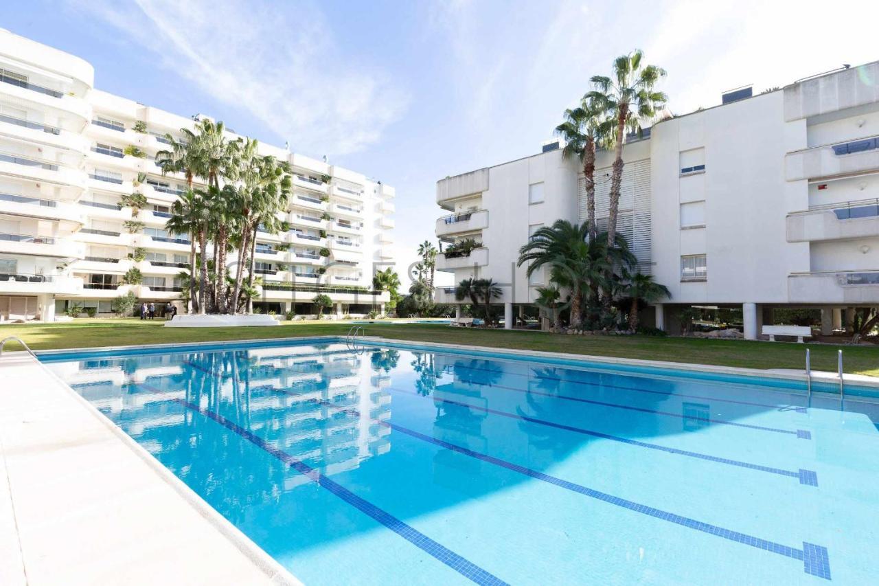 Appartamento Sitges Arena Dos Piscinas Frente Al Mar Esterno foto