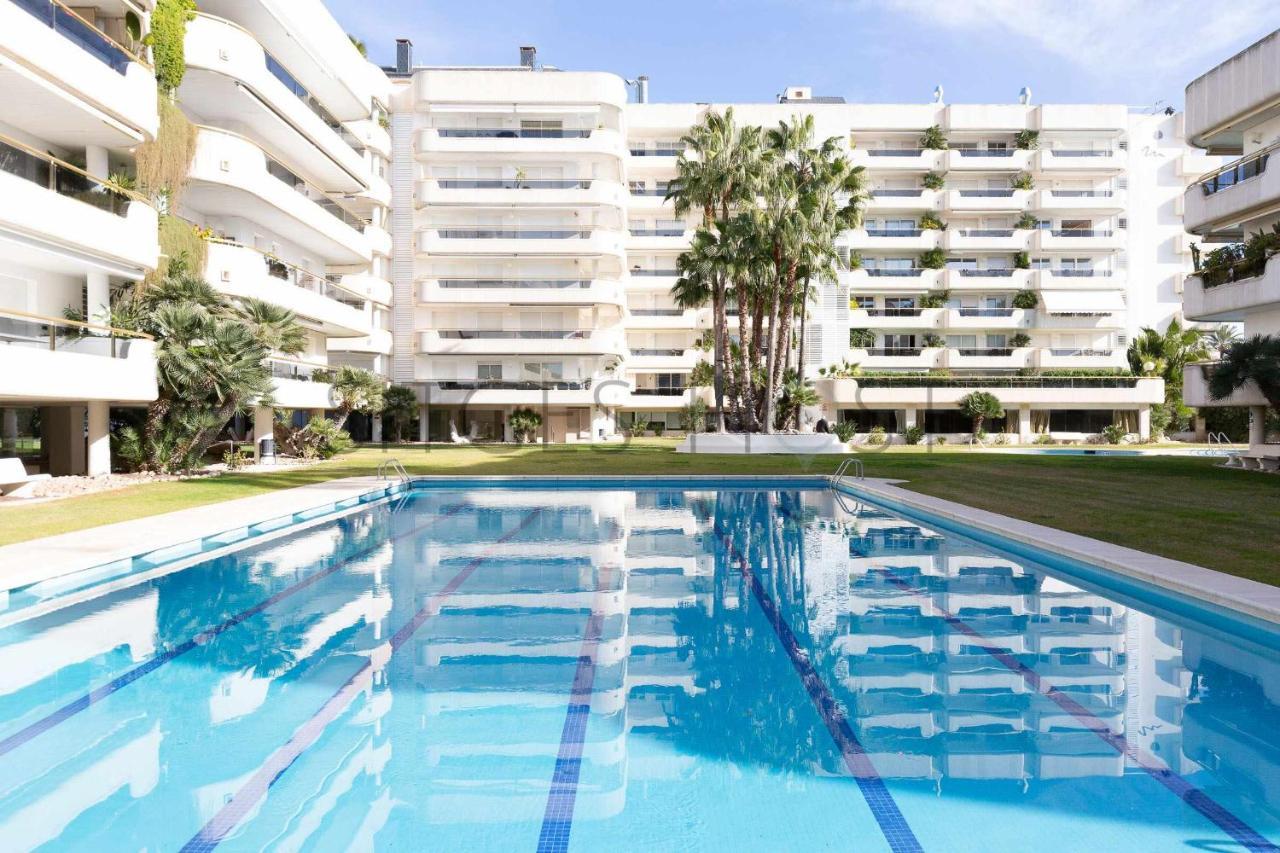 Appartamento Sitges Arena Dos Piscinas Frente Al Mar Esterno foto